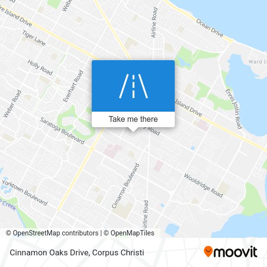 Mapa de Cinnamon Oaks Drive
