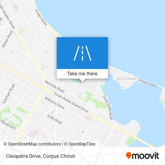 Cleopatra Drive map