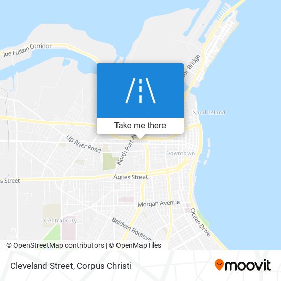 Cleveland Street map