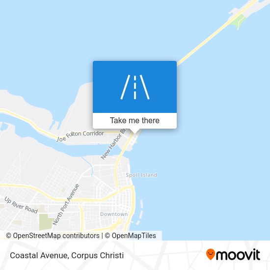 Mapa de Coastal Avenue