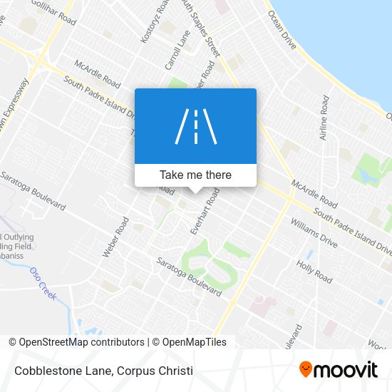 Mapa de Cobblestone Lane