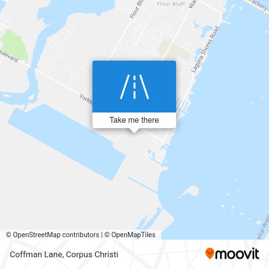 Mapa de Coffman Lane