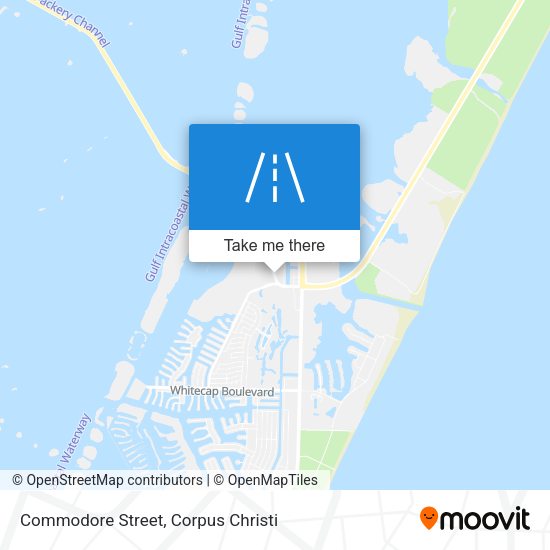 Commodore Street map