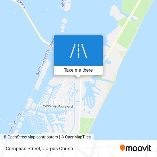 Compass Street map