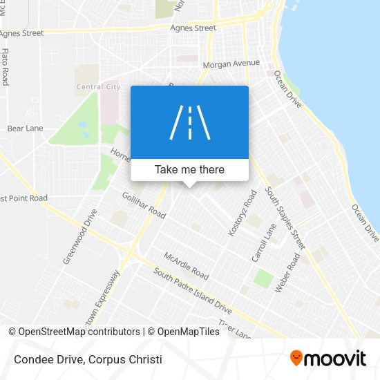 Condee Drive map