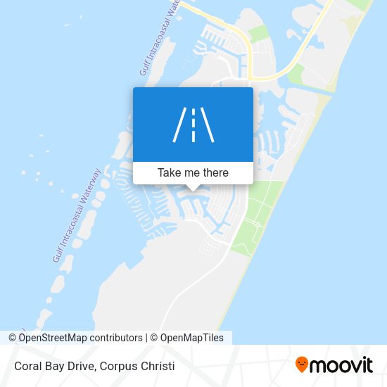 Coral Bay Drive map