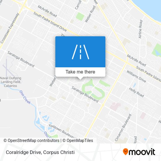 Coralridge Drive map