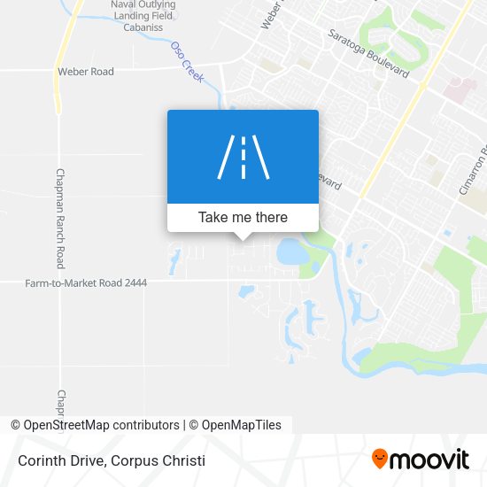 Corinth Drive map