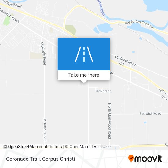 Mapa de Coronado Trail