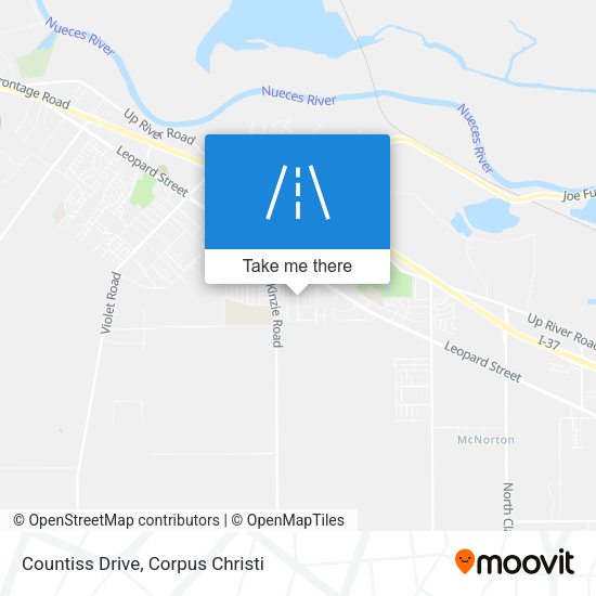 Mapa de Countiss Drive