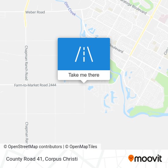 County Road 41 map