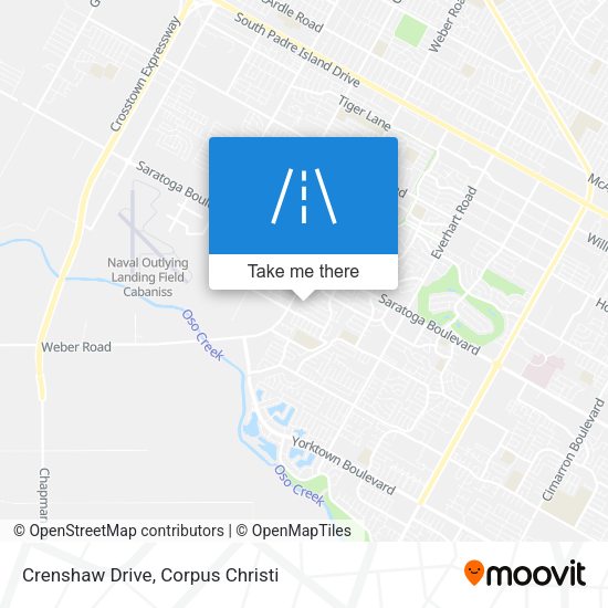 Crenshaw Drive map