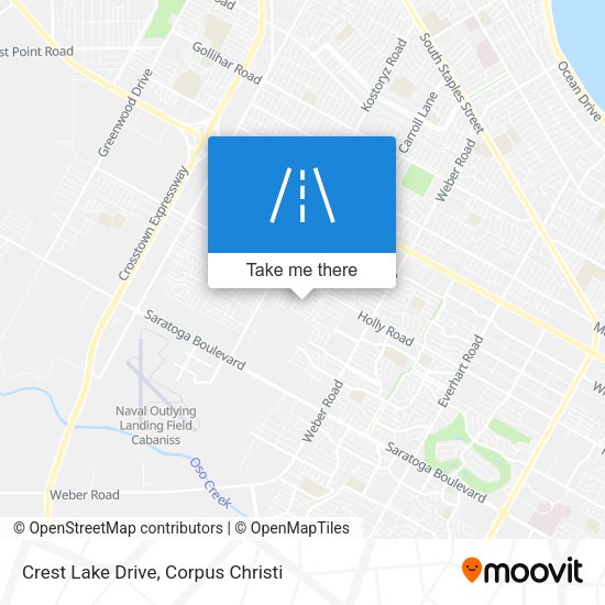 Mapa de Crest Lake Drive