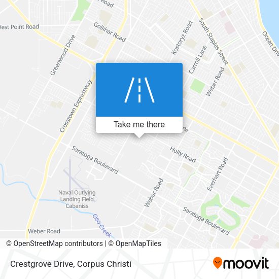 Mapa de Crestgrove Drive