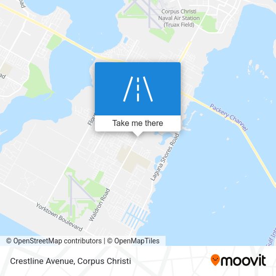 Mapa de Crestline Avenue