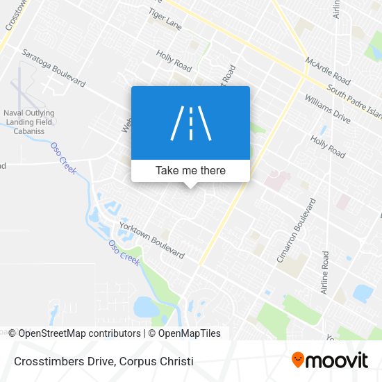 Crosstimbers Drive map
