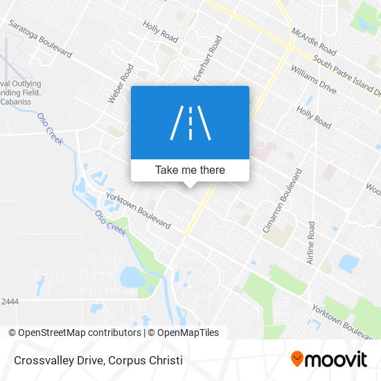 Crossvalley Drive map