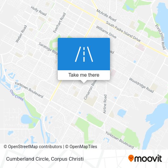 Mapa de Cumberland Circle