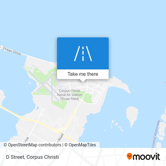 Mapa de D Street