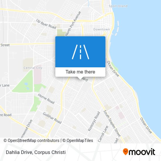 Dahlia Drive map