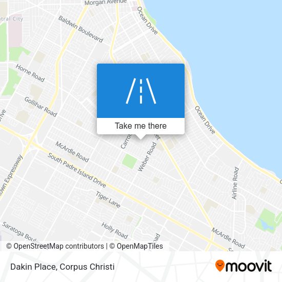 Mapa de Dakin Place
