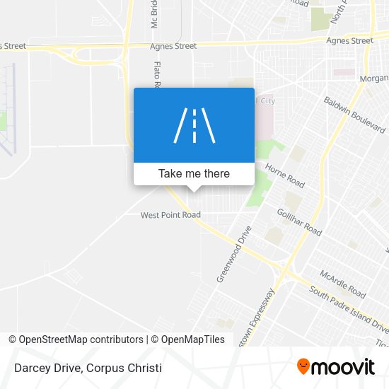 Mapa de Darcey Drive