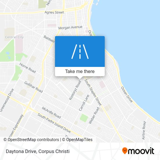 Mapa de Daytona Drive