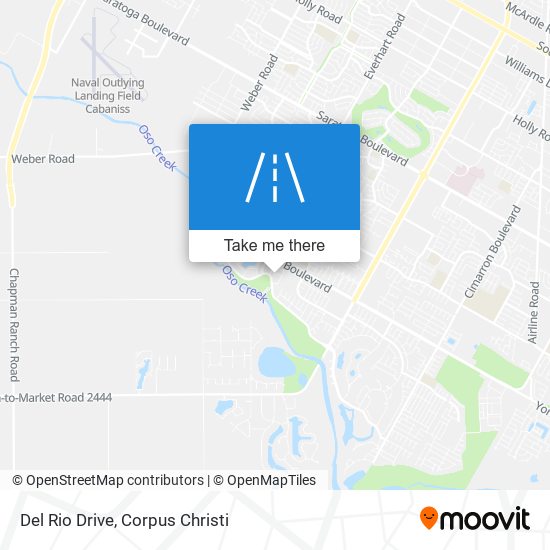 Del Rio Drive map