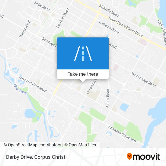 Mapa de Derby Drive