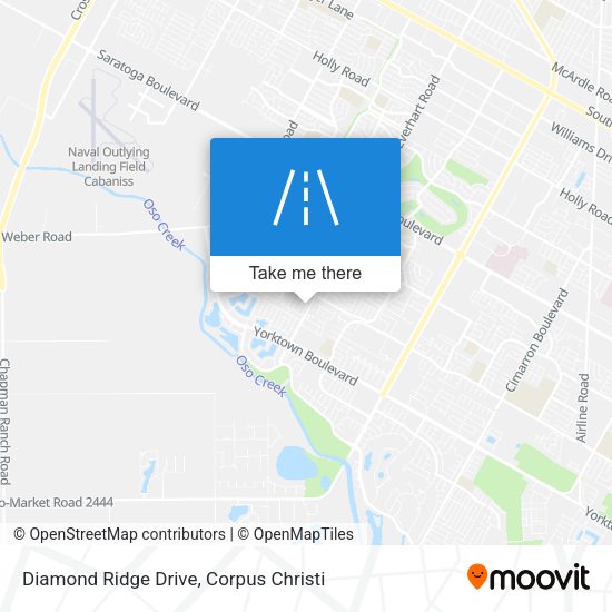 Mapa de Diamond Ridge Drive