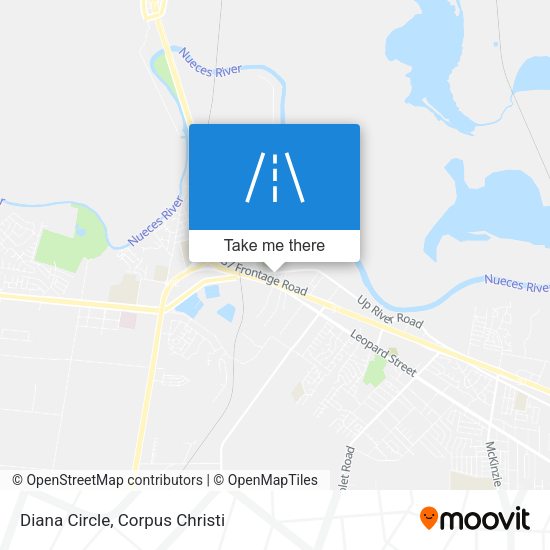 Diana Circle map