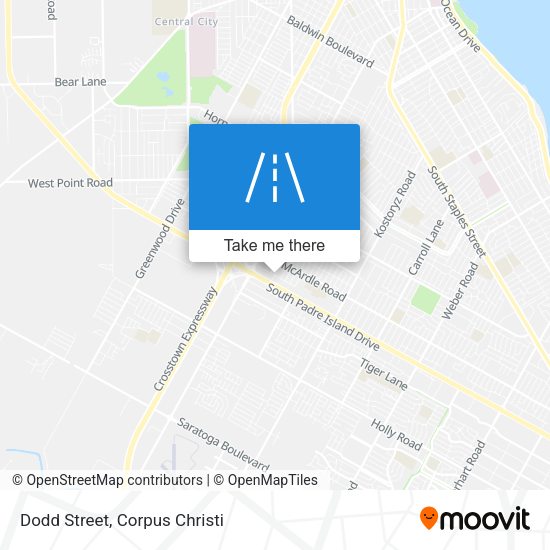 Dodd Street map