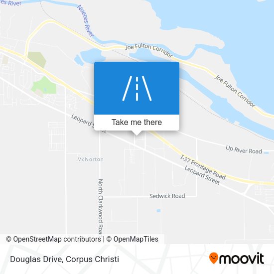 Mapa de Douglas Drive