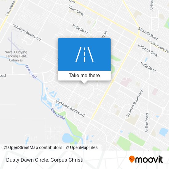 Dusty Dawn Circle map