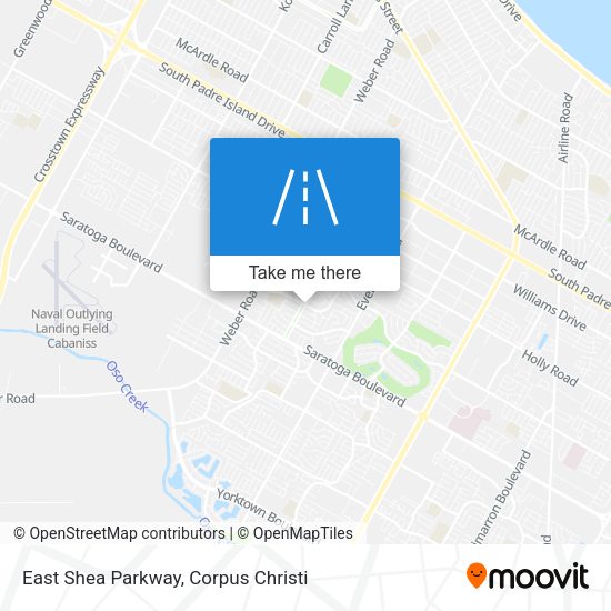 East Shea Parkway map