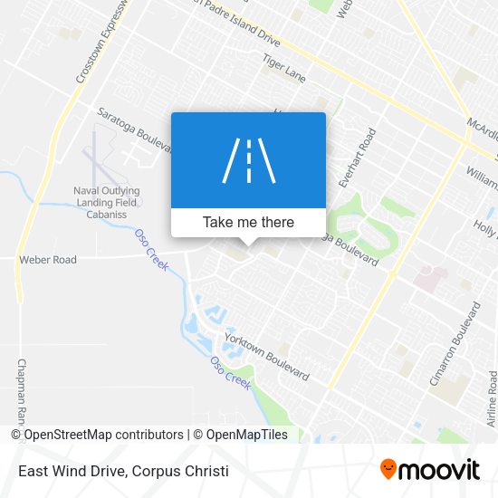 Mapa de East Wind Drive