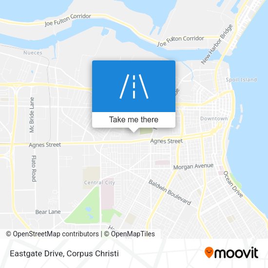 Eastgate Drive map