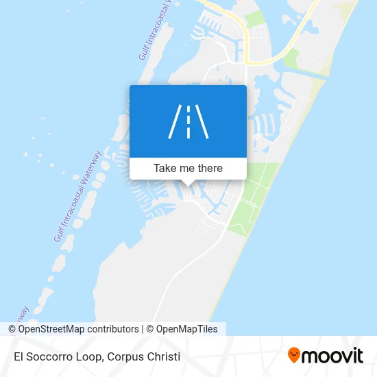 El Soccorro Loop map