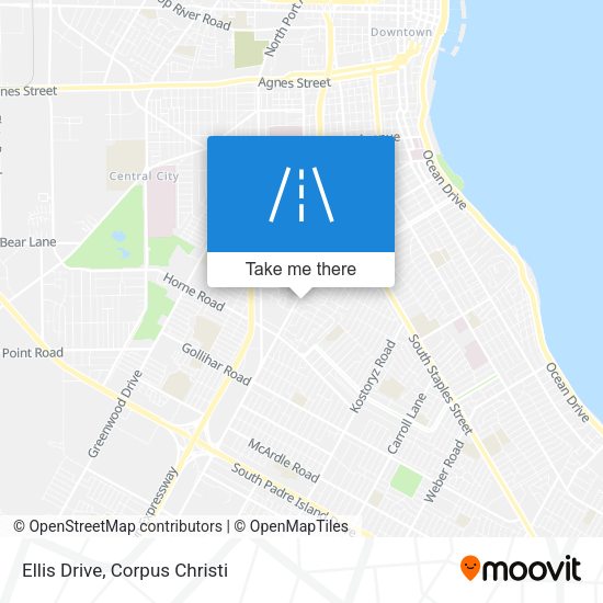 Mapa de Ellis Drive