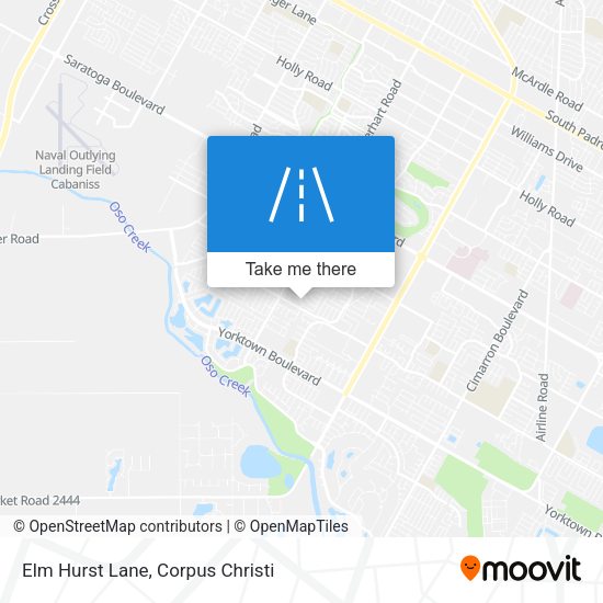 Mapa de Elm Hurst Lane