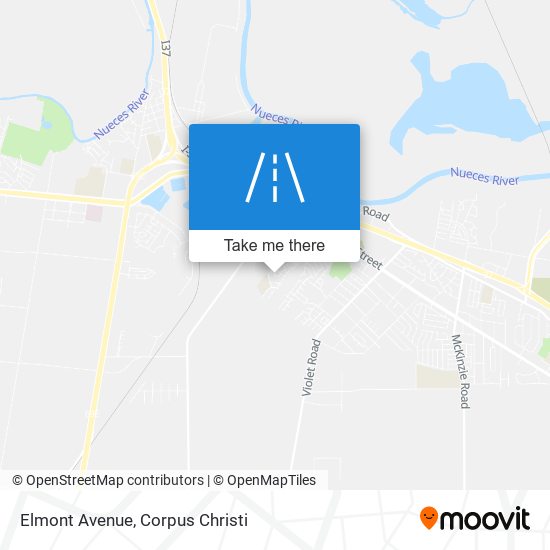 Elmont Avenue map