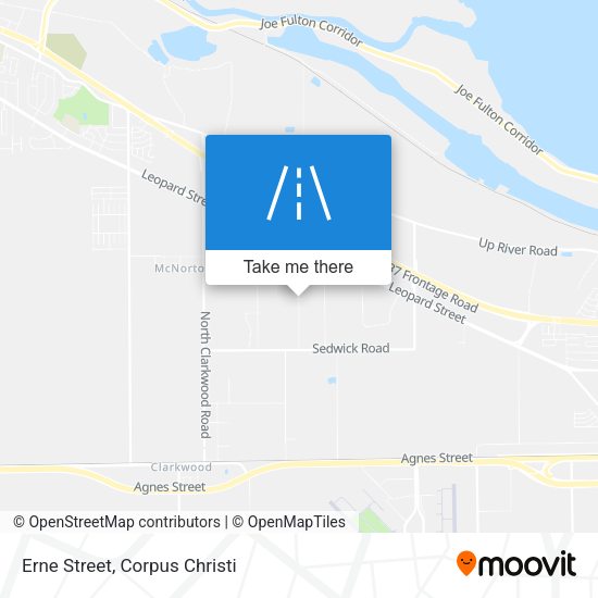 Erne Street map