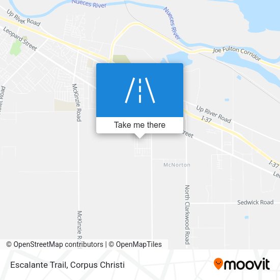 Mapa de Escalante Trail