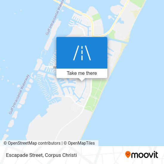Escapade Street map