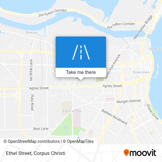 Mapa de Ethel Street