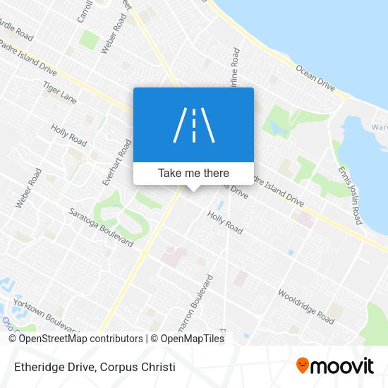 Mapa de Etheridge Drive