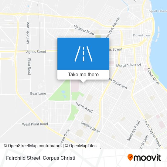 Fairchild Street map