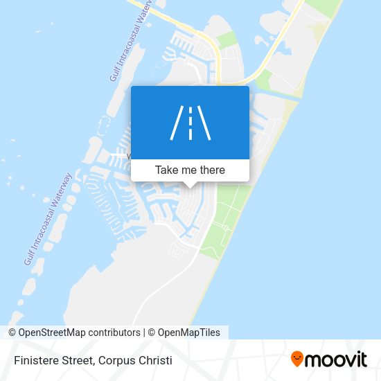 Finistere Street map
