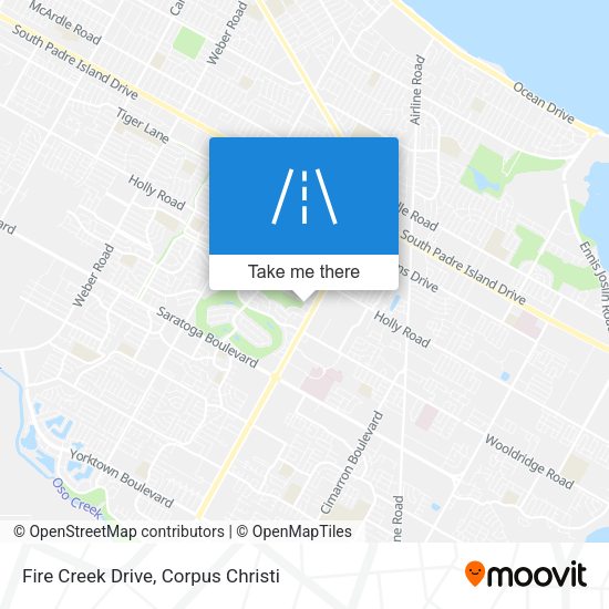 Mapa de Fire Creek Drive