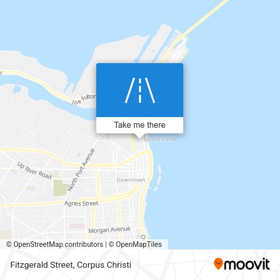 Fitzgerald Street map